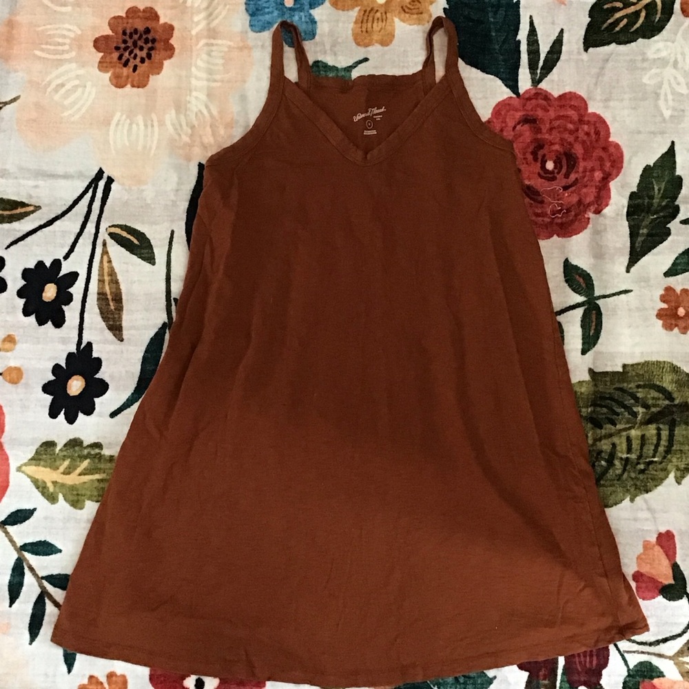 Old Navy Brown A-Line Dress